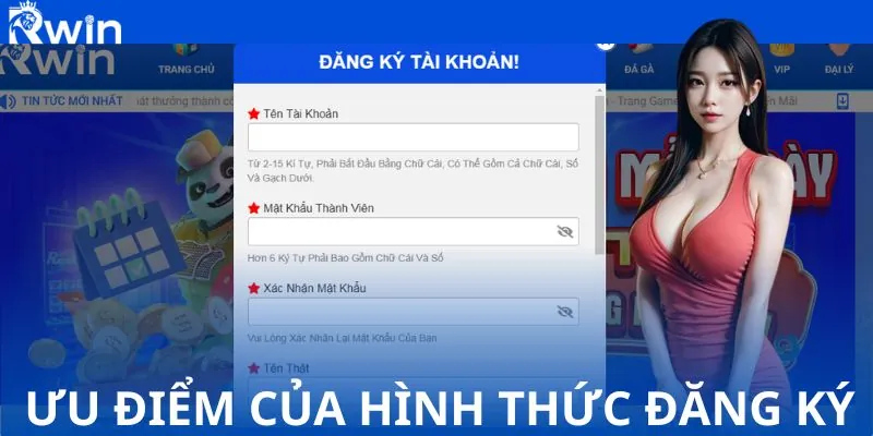 Ưu điểm của hướng dẫn đăng ký Ưu điểm của hướng dẫn đăng ký